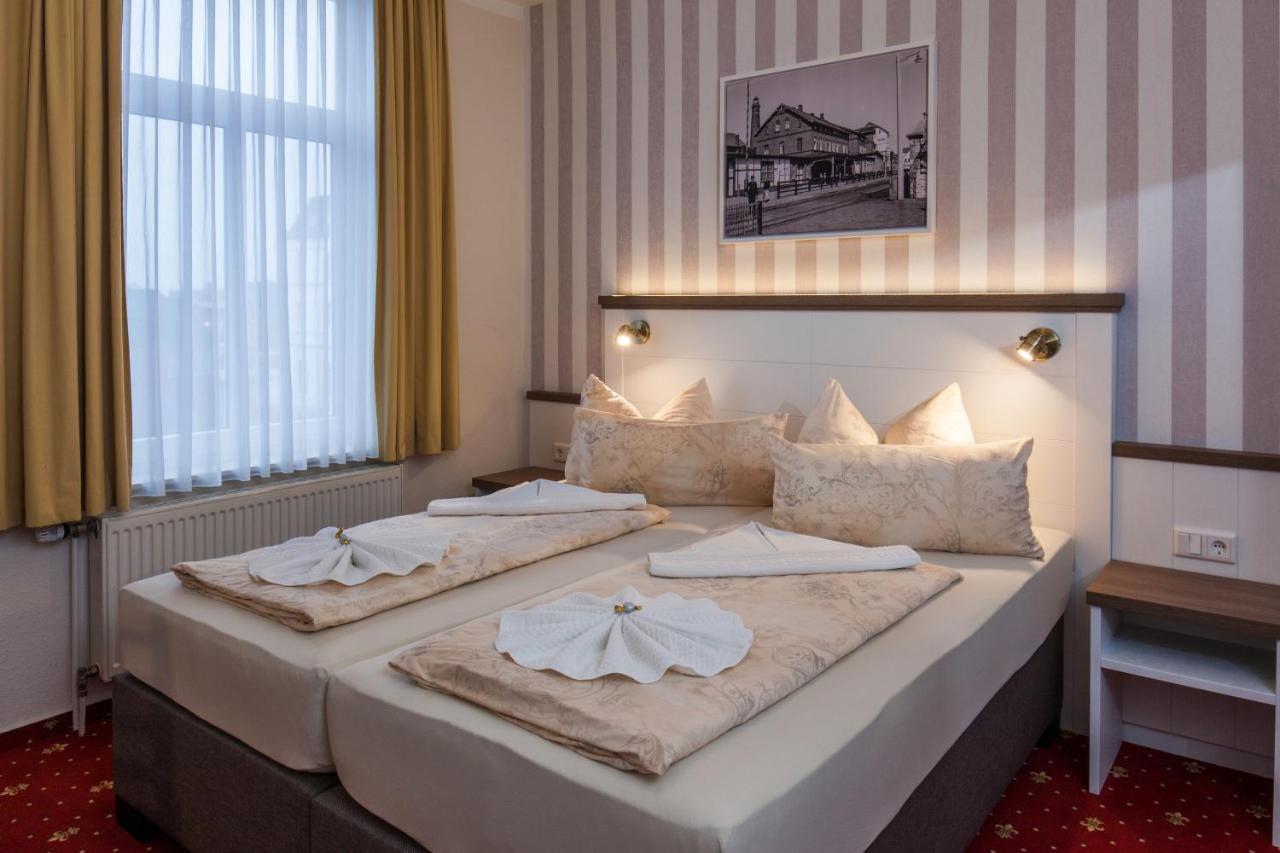 Hotel Weisse Duene Borkum Buitenkant foto
